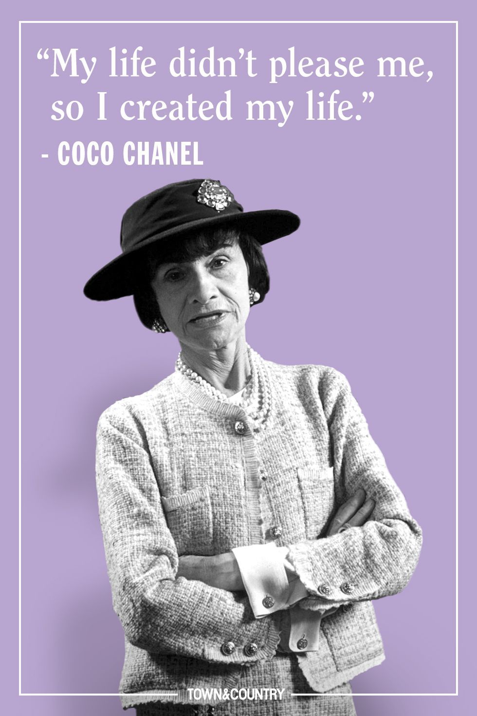 Quote on power of good haircut by Coco Chanel  Dont Give Up World